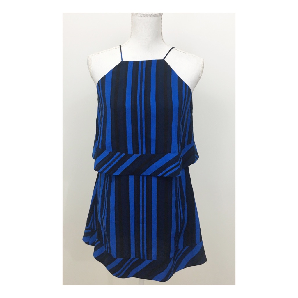 Cooper  Ella Blue Striped Top